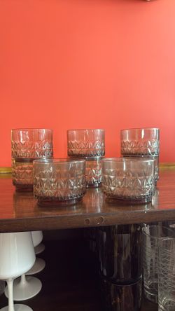 Set Of 8 CB2 Whiskey glasses