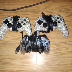 PS3 Controllers 3x 