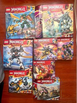 LEGO Ninjago Dragons Rising Empty Boxes Lot – 9 Boxes