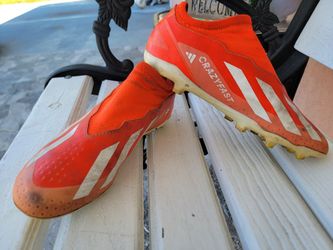 Adidas X Crazyfast League Laceless Fg Soccer Cleats Size 5