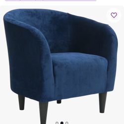 Upholstered Barrel Chair