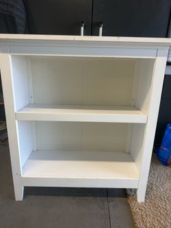 White 2- Tier Shelf