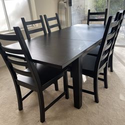 IKEA Dining Table And 6 Chairs