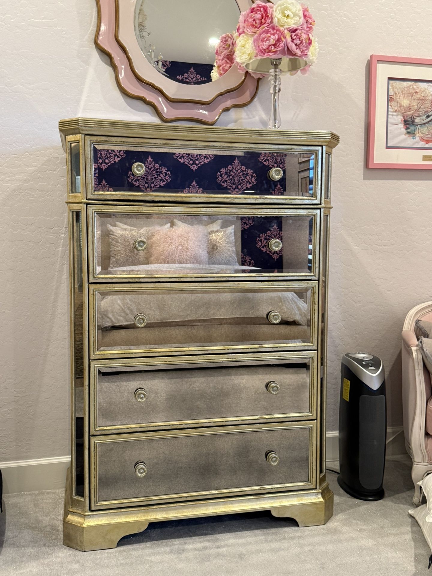 ZGallerie Mirrored Bedroom Set