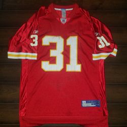 Kansas City Chief's Preist Holmes Reebok Large 