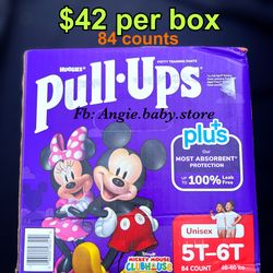 Pull ups size 5-6T unisex