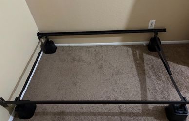 Twin Metal Bed Frame w/ Risers