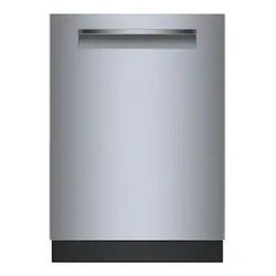 Bosch 500 Series 24 inch Top Control Smart Compatible Built-in Dishwasher With Third Rack ( Stainless steel ) ENERGY STAR Certified , 44-Decibels Very