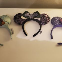 Nightmare Before Christmas GIRLS MOUSSE EARS Haunted Mansion DISNEY 