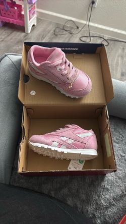 Pink Reeboks