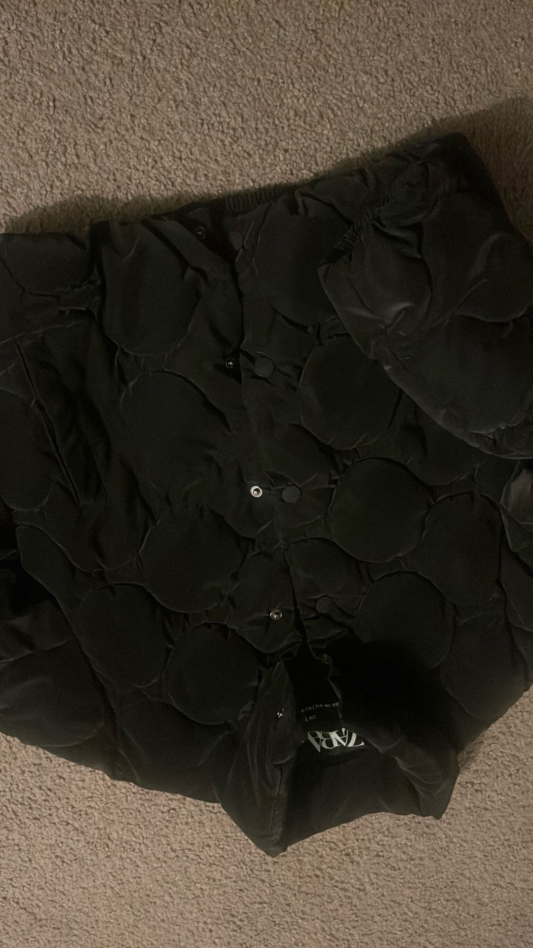 Girls Black Zara Jacket 9y