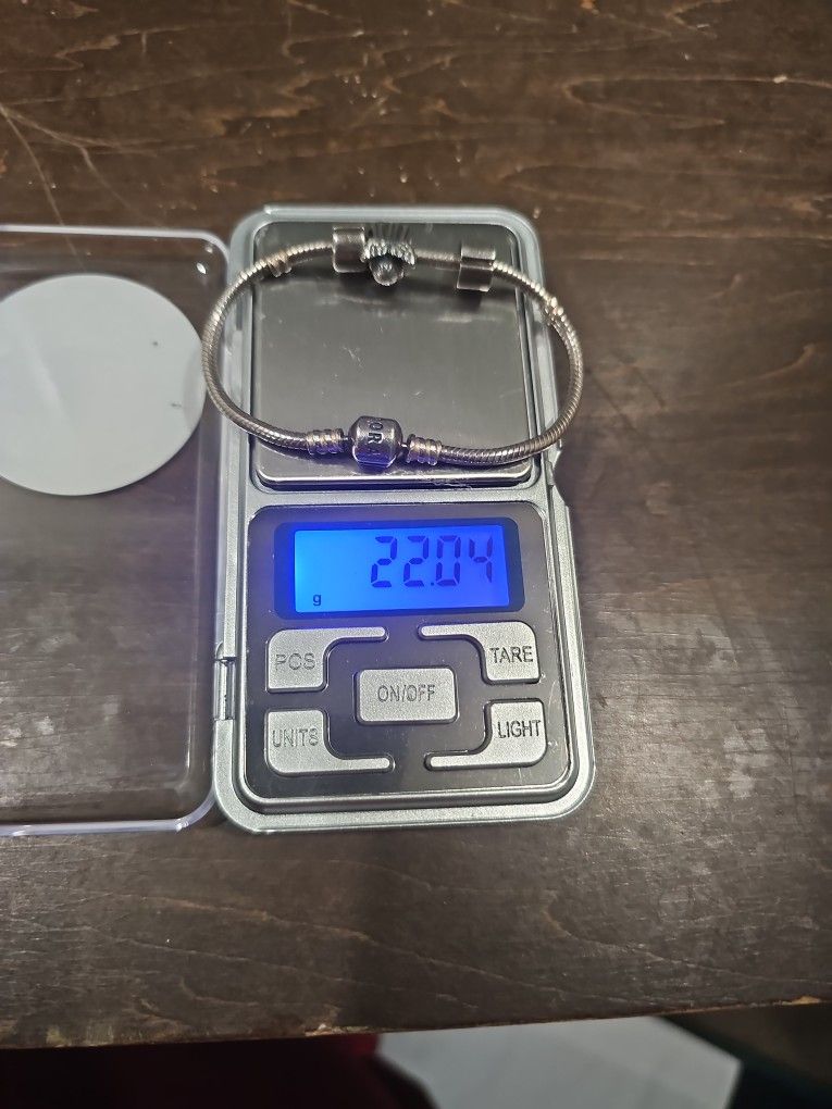 Pandora Sterling Silver Snake Chain Bracelet 925 ALE