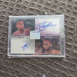 1 LeBron James rookie  Stamp Numbered To 100 and autographed 2003. Like kobe and jordan investment gold.