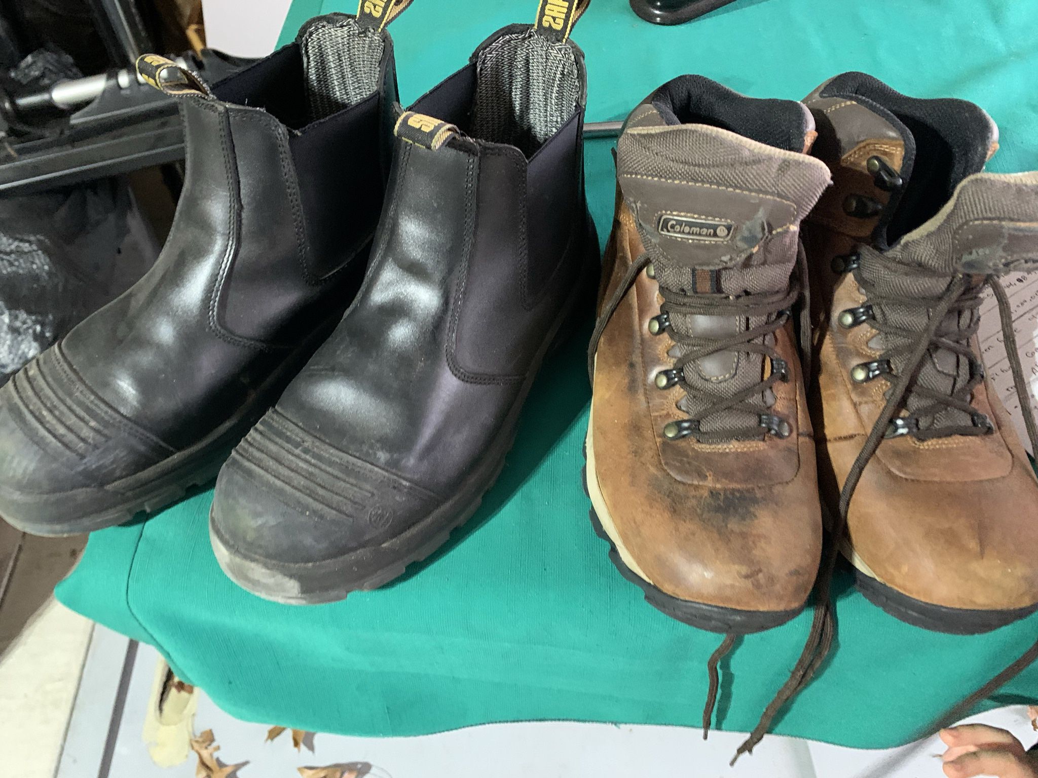 Two Pairs Of Work Boots Both Size 10 