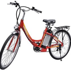 iDeaPlay Electric Bike 26, 250W E-Bike for Women with 3 Riding Modes, Electric Bicycle with Removable 36V 8.0Ah Lithium Battery, 20mph Adult Electric 