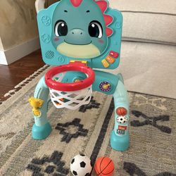 Dinosaur Kids Sports Play Toy: 4-in-1 Multifunction Indoor Outdoor Activity