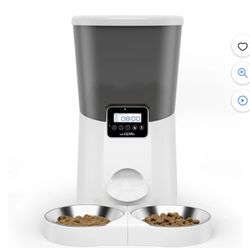 WoPet 8L Double Bowl Automatic Pet Dispenser