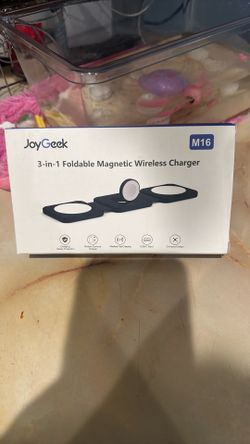 3in1 foldable wireless charger