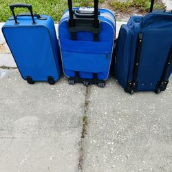 Carry on luggage with two wheels $10 each 