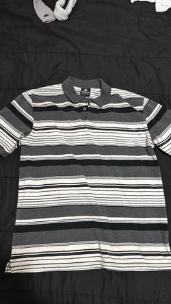 Men's Striped Polo Shirt