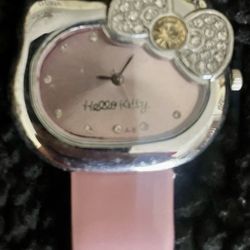 Sanrio Hello Kitty Girls Pink Wristwatch