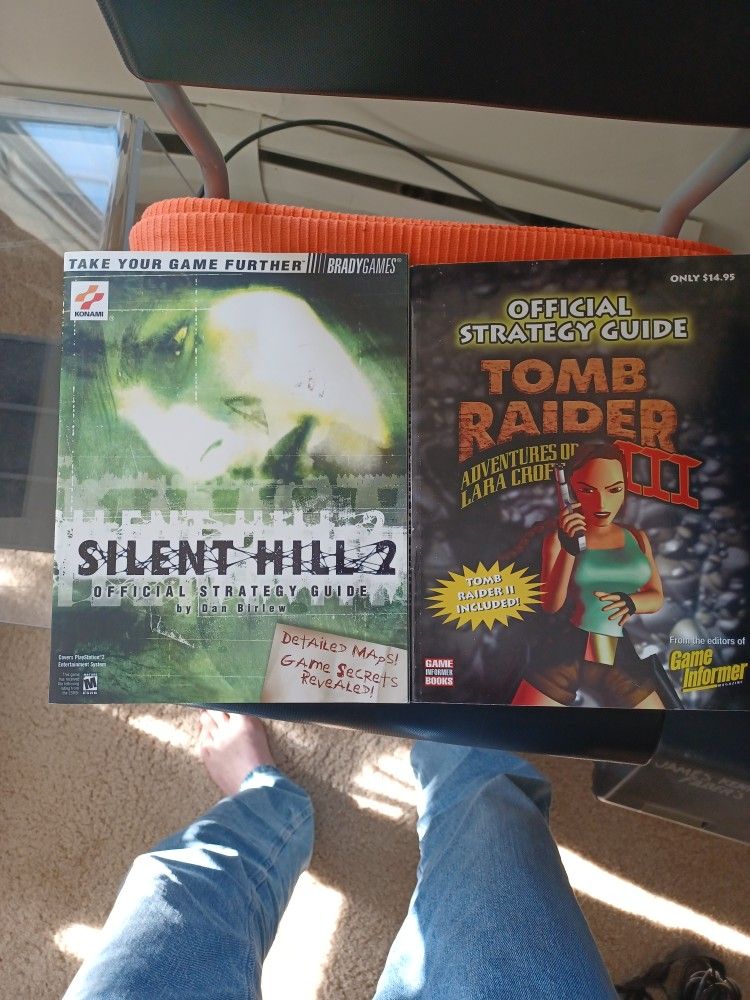 OLD GAME INFORMERS,TOMB RAIDERS,SILENT HILL