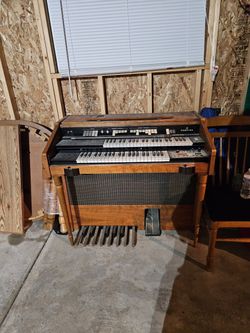 Farfisa Double Manual Console Organ