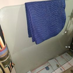 Very Thick 42-Inch Square Glass Table Top, Rounded Edges! 6/10 Inch Thick!