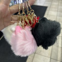Super Cute Fluffy Keychains