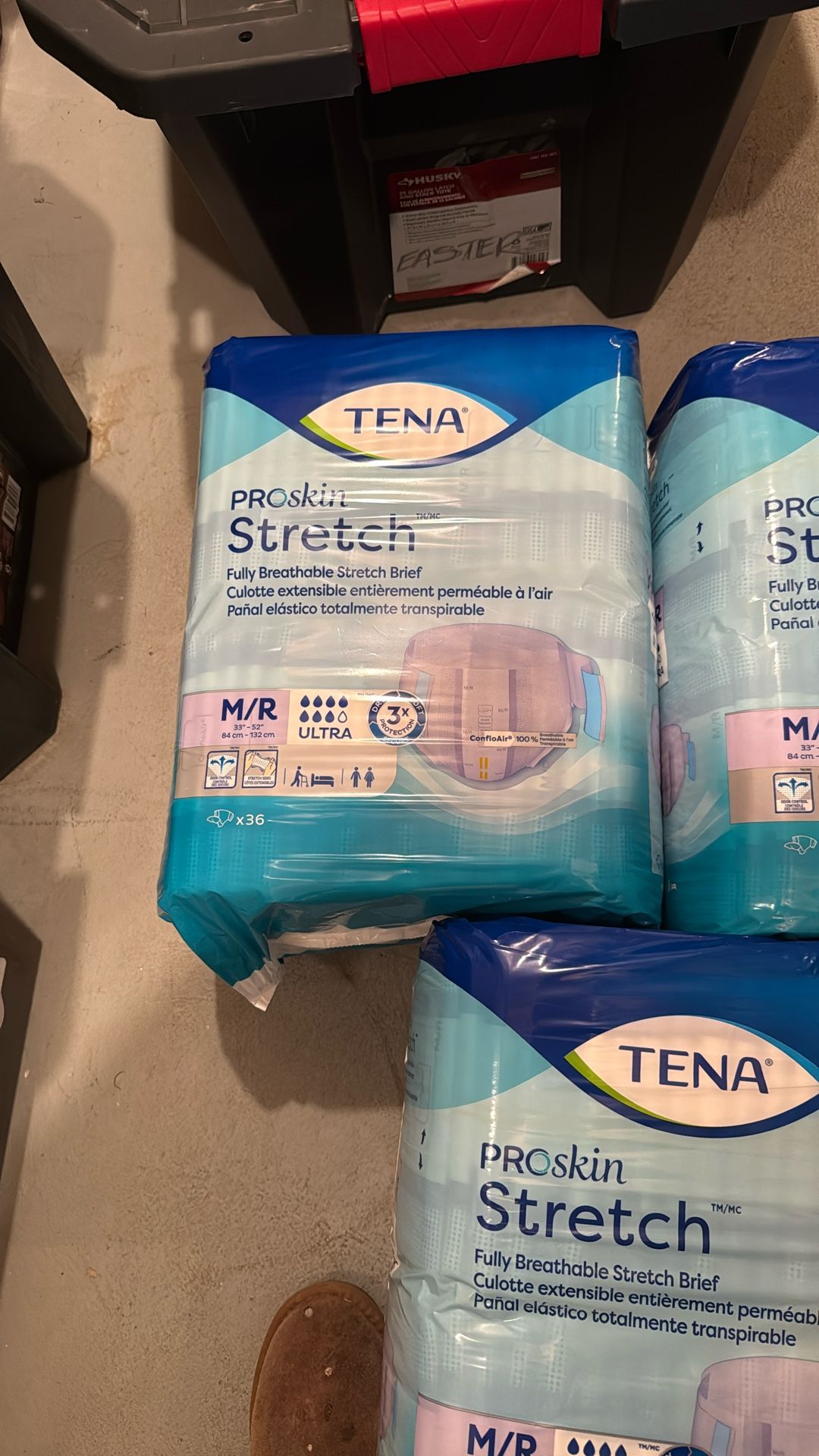 Tena Adult Diaper Briefs Sz M