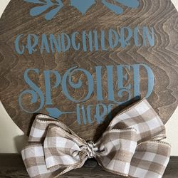 Grandchildren Spoiled Here!
