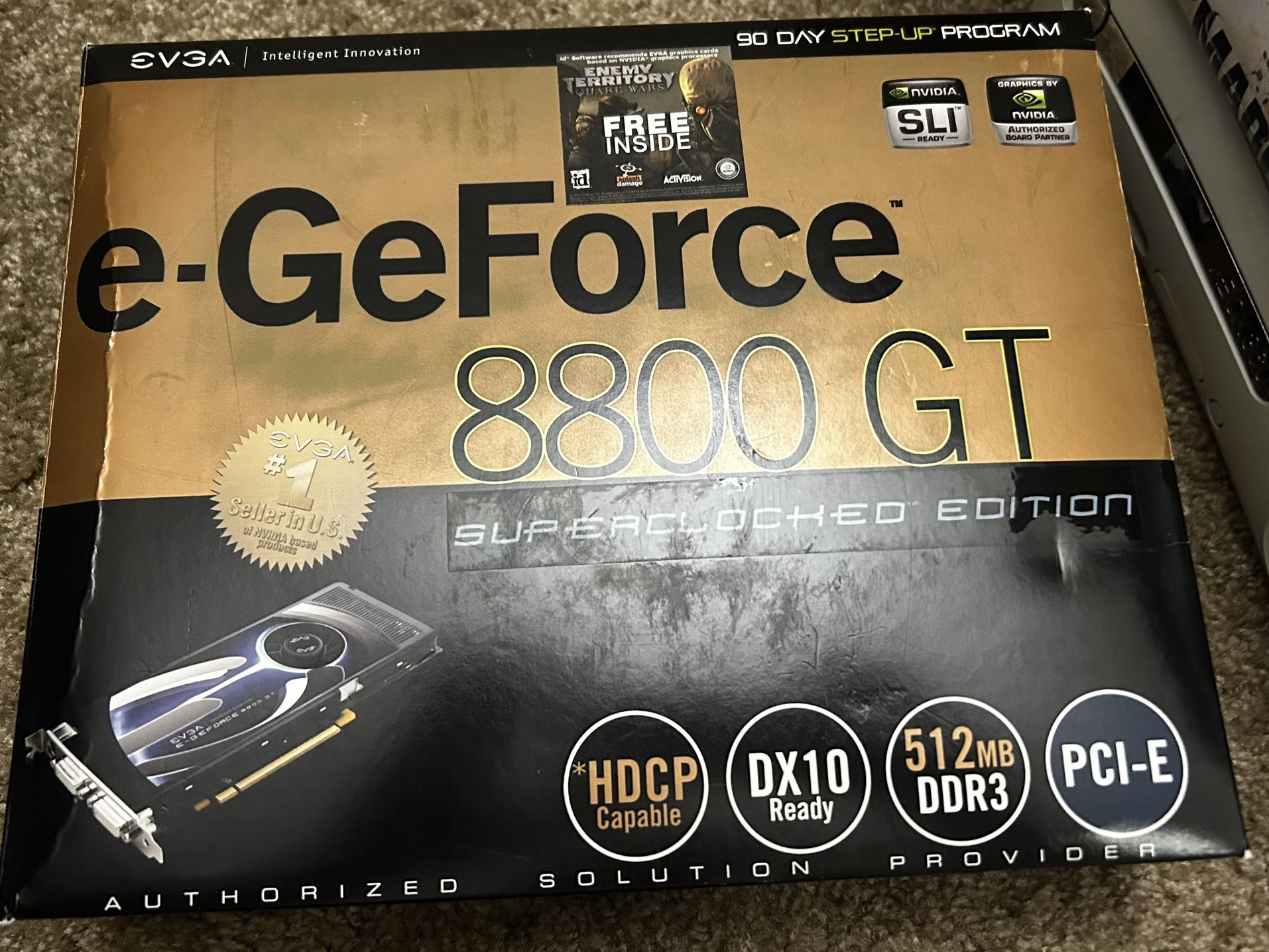 E-GeForce 8800GT graphic Card 