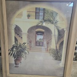 Wood Framed Picture