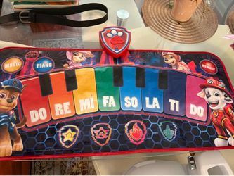 Paw Patrol music piano mat