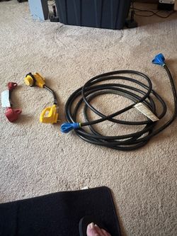 Misc 30 amp cord/connectors for trailer /rv