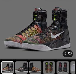 BRAND NEW!! Nike Kobe IX Elite High Protro ‘Masterpiece’ Size 12