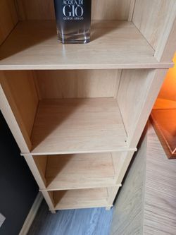 4-Tier Narrow Bookshelf - Like New
