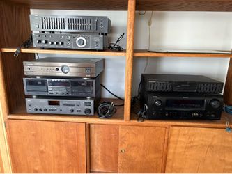 Vintage Stereo / Audiophile Equipment Bundle – Denon, NAD, Yamaha, Kenwood, Advent