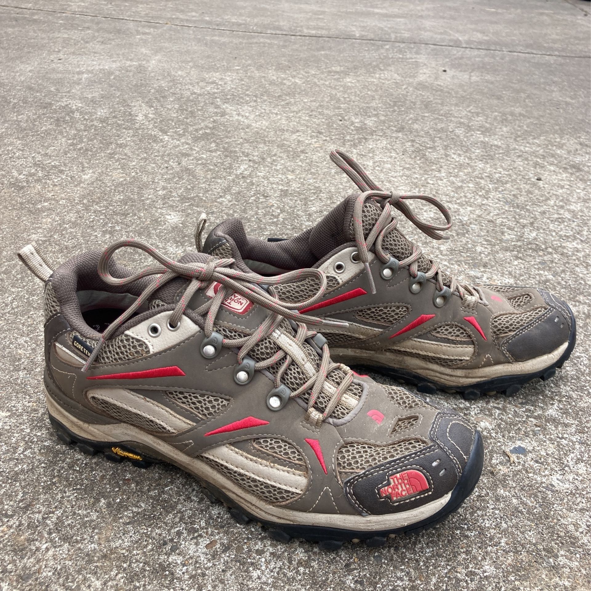 Womens North Face Gortex Hiking Shoes