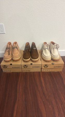 Work Boots Genuine Leather