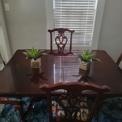 Dining Table CHERRY WOOD GREAT SHAPE