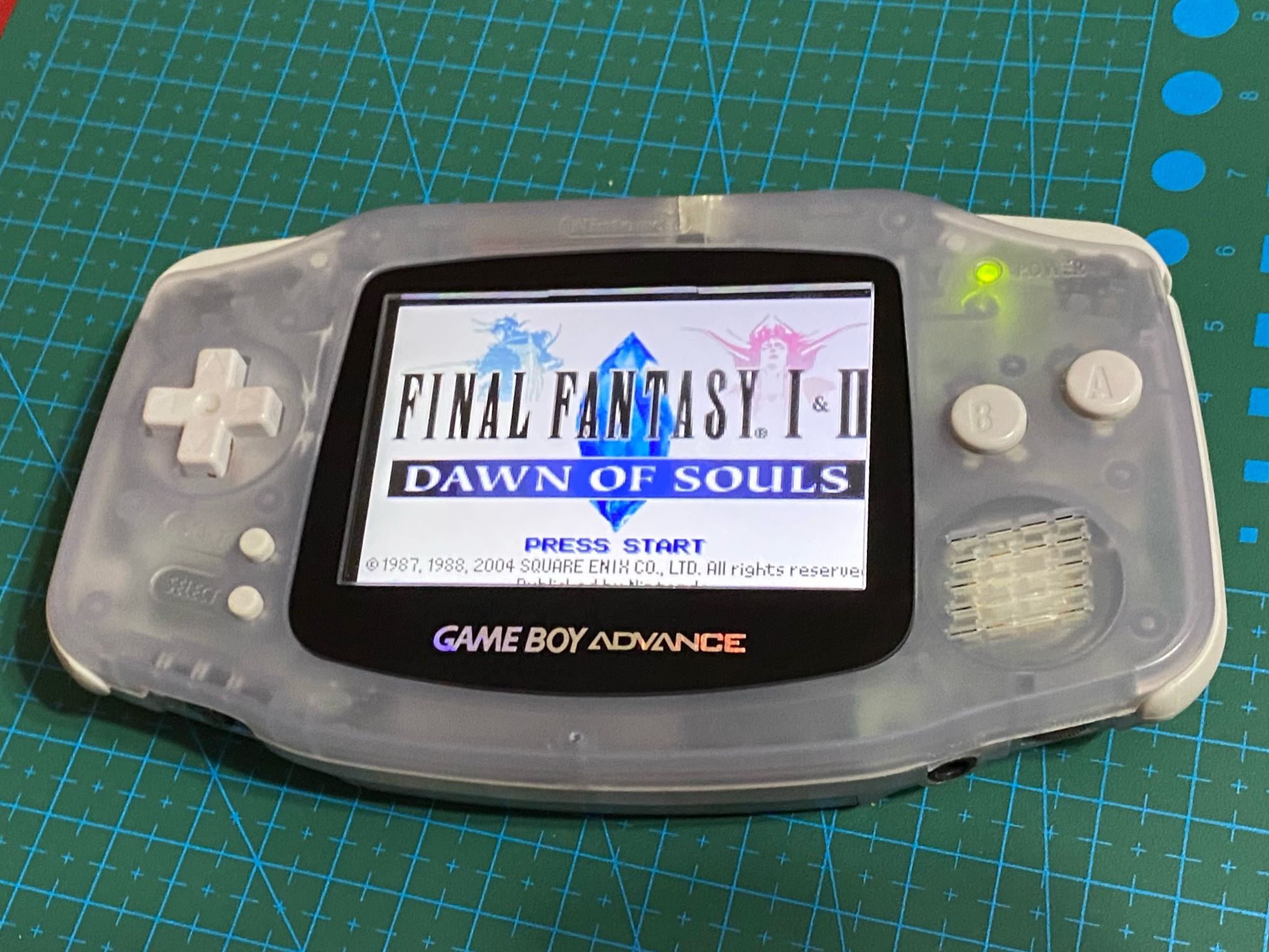 Backlit Gameboy Advance 