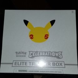 Pokemon elite trainer box 25th anniversary