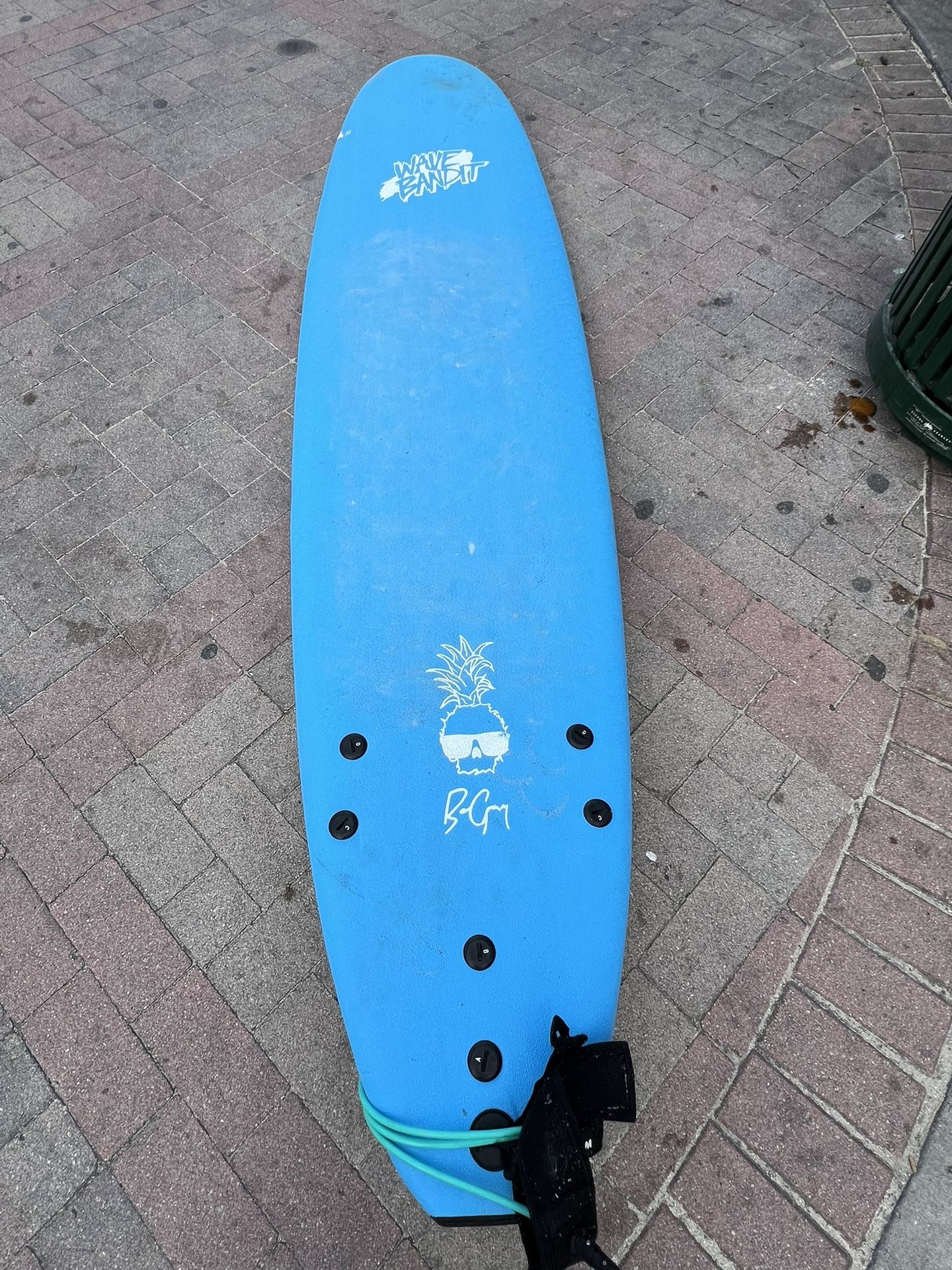 8 Ft Wave Bandit Ben Gravy Pro EZ Rider Surfboard