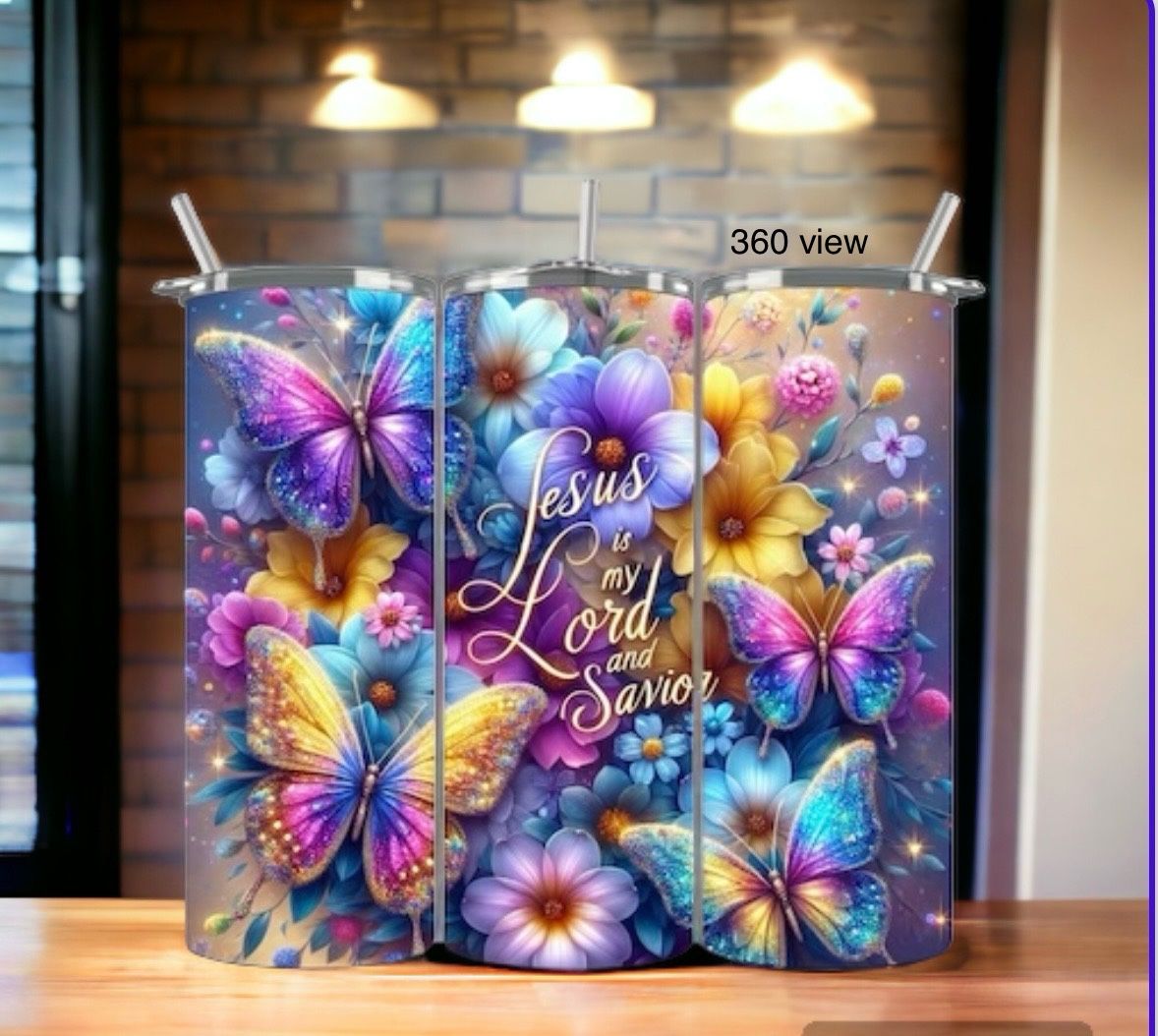 Jesus Is lord - Sublimation Tumbler