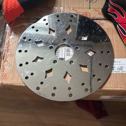 Custom CNC Rotor Triple Chrome 