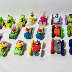 Vintage Toon Racers Happy Meal Toys 18 Piece Lot