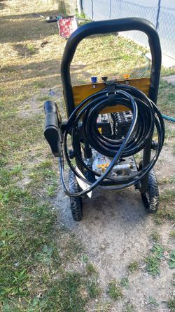 Dewalt pressure washer 3400 psi