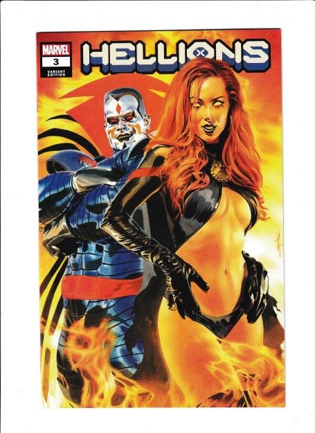 HELLIONS #03 (2020) MIKE MAYHEW | COMICS ELITE | TRADE DRESS | LTD 3000