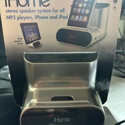 I Home Stereo Speaker System For All Mp3 Players, Iphones, And Ipads